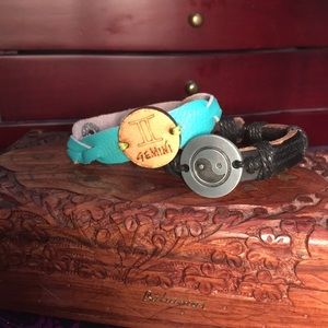 Two Leather Bracelets